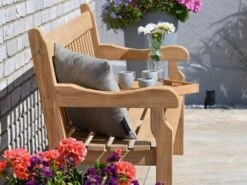 Teak Holz Parkbank Torino 180cm 4-Sitzer -Gartenmöbel Verkäufe teakholz gartenbank parkbank torino detailbild 1 627x627