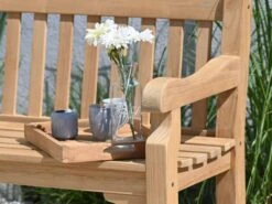 Teak Holz Parkbank Torino 180cm 4-Sitzer -Gartenmöbel Verkäufe teakholz gartenbank parkbank torino detailbild 2 627x627