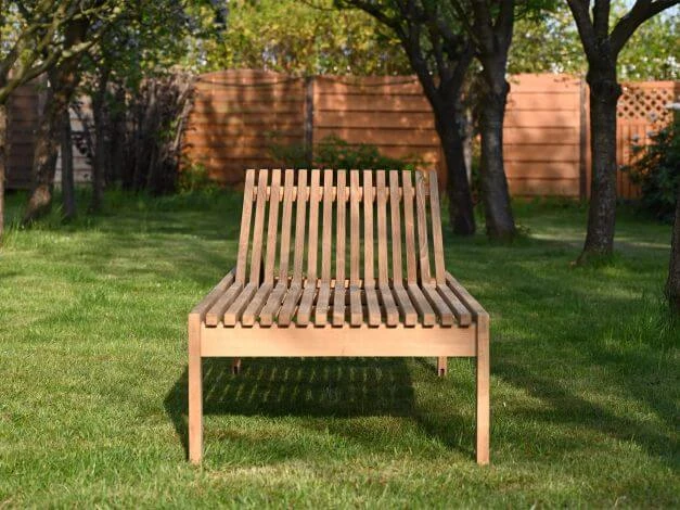 Teakholz Gartenliege Rollenliege Java Deluxe 8 Teakholz Gartenliege Rollenliege Java Deluxe – Bild 6