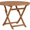 Teakholz Klapptisch Rund Hampton Ø100cm 1 Teakholz Klapptisch Rund Hampton Ø100cm -Gartenmöbel Verkäufe teakholz gartentisch klappbar hampton 100cm 627x627