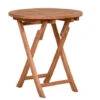 Teakholz Klapptisch Rund Hampton Ø70cm -Gartenmöbel Verkäufe teakholz gartentisch klappbar hampton 70cm rund 627x627