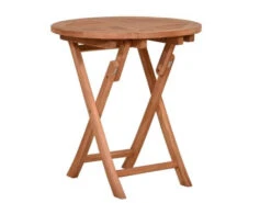 Teakholz Klapptisch Rund Hampton Ø70cm