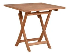 Teakholz Klapptisch Hampton 80x80cm