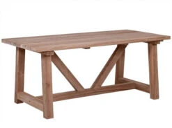 Teakholz Gartentisch Koblenz Old-Look 220x100cm