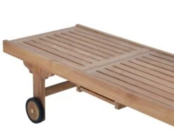 Teakholz Gartenliege Comfort -Gartenmöbel Verkäufe teakholz gesundheitsliege rollenliege comfort detailbild 627x627