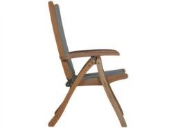 Klappsessel Miami Teakholz Mit Outdoorgewebe -Gartenmöbel Verkäufe teakholz hochlehner miami 2 627x627