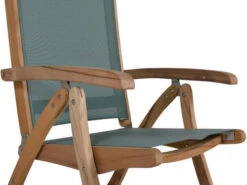 Klappsessel Miami Teakholz Mit Outdoorgewebe -Gartenmöbel Verkäufe teakholz hochlehner miami 4 627x627