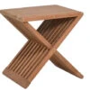 Teakholz Beistelltisch Outdoor Hocker X-Stool -Gartenmöbel Verkäufe teakholz hocker beistelltisch x stool 627x627