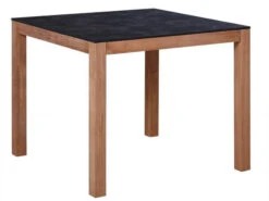 Teakholz HPL Gartentisch Serie Aviano
