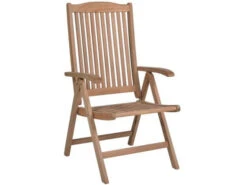 Teakholz Gartenstuhl Klappsessel Helsinki