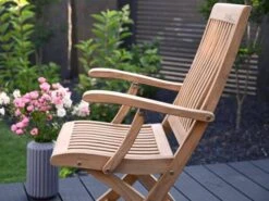 Teakholz Klappsessel Milano Premium -Gartenmöbel Verkäufe teakholz klappsessel milano premium ambientebild 1 627x627