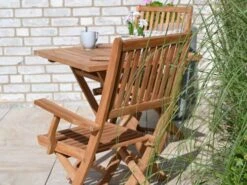 Teakholz Klappsessel Mit Armlehnen Diraja -Gartenmöbel Verkäufe teakholz klappstuhl klappsessel diraja ambientebild 1 627x627