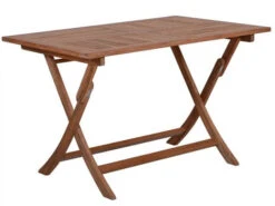 Teakholz Klapptisch Milano Premium 120x80cm