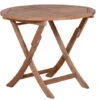 Teakholz Klapptisch Milano Premium Ø90cm -Gartenmöbel Verkäufe teakholz klapptisch milano rund 90cm 627x627