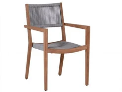 Teakholz Rope Stapelsessel Tarvos