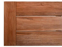 Teakholz Sitzbank John Old-Look 195cm -Gartenmöbel Verkäufe teakholz sitzbank garten john old look draufsicht 627x627