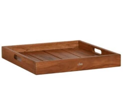 Teakholz Tablett Aspen Geölt 50x50cm