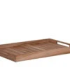 Teakholz Tablett John 60x40cm -Gartenmöbel Verkäufe teakholz tablett john rechteckig 66x40cm 627x627