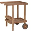 Teakholz Trolley Servierwagen Summer Garden