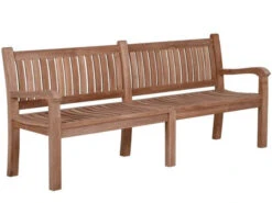 Teakholzbank Beaufort XL 220cm 5-Sitzer